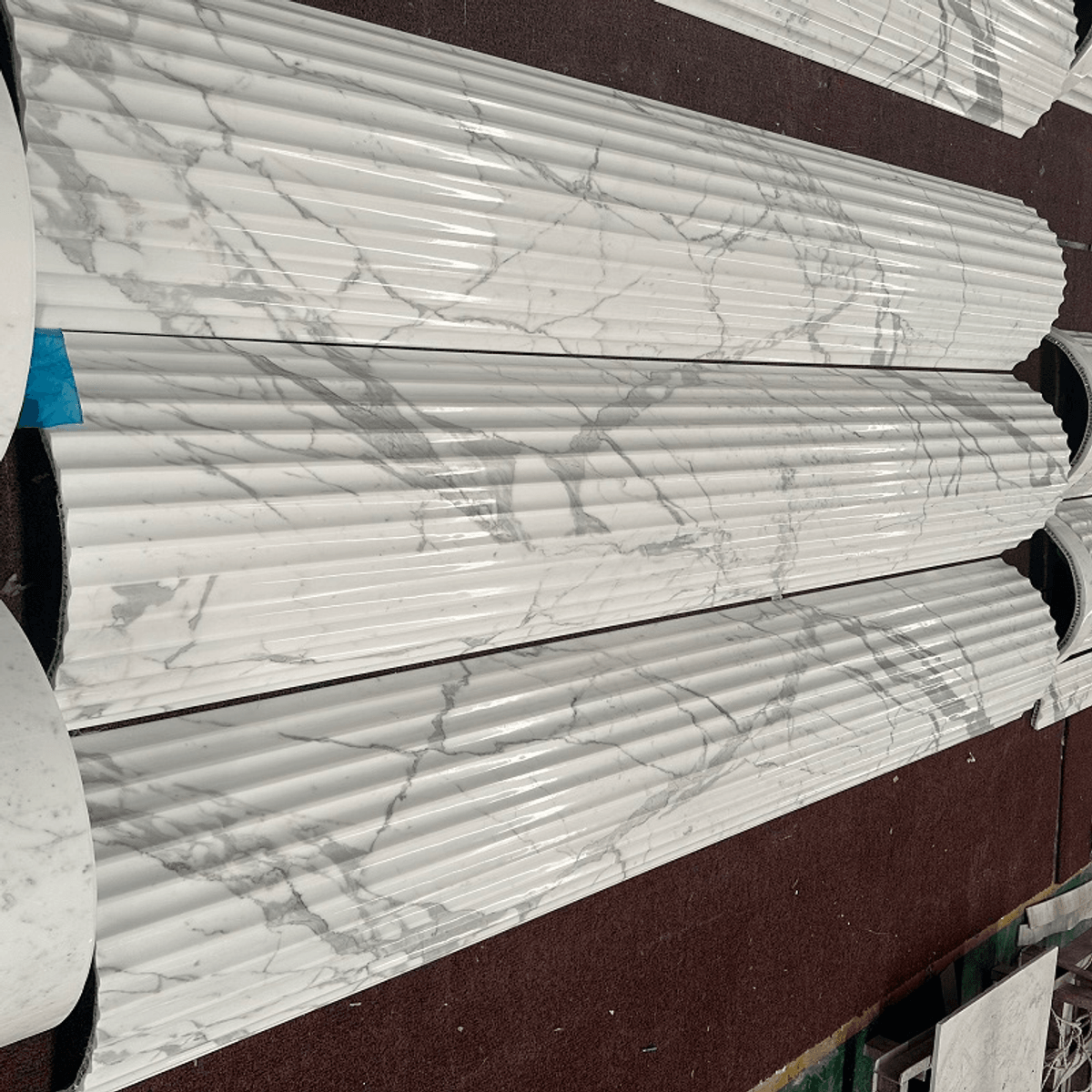 Roman Columns natural stone surface