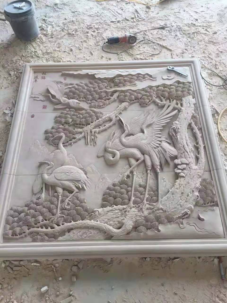 Hui’an Stone Carving: Fujian Craftsmanship in Natural Stone — booth and natural stone display, photo 6
