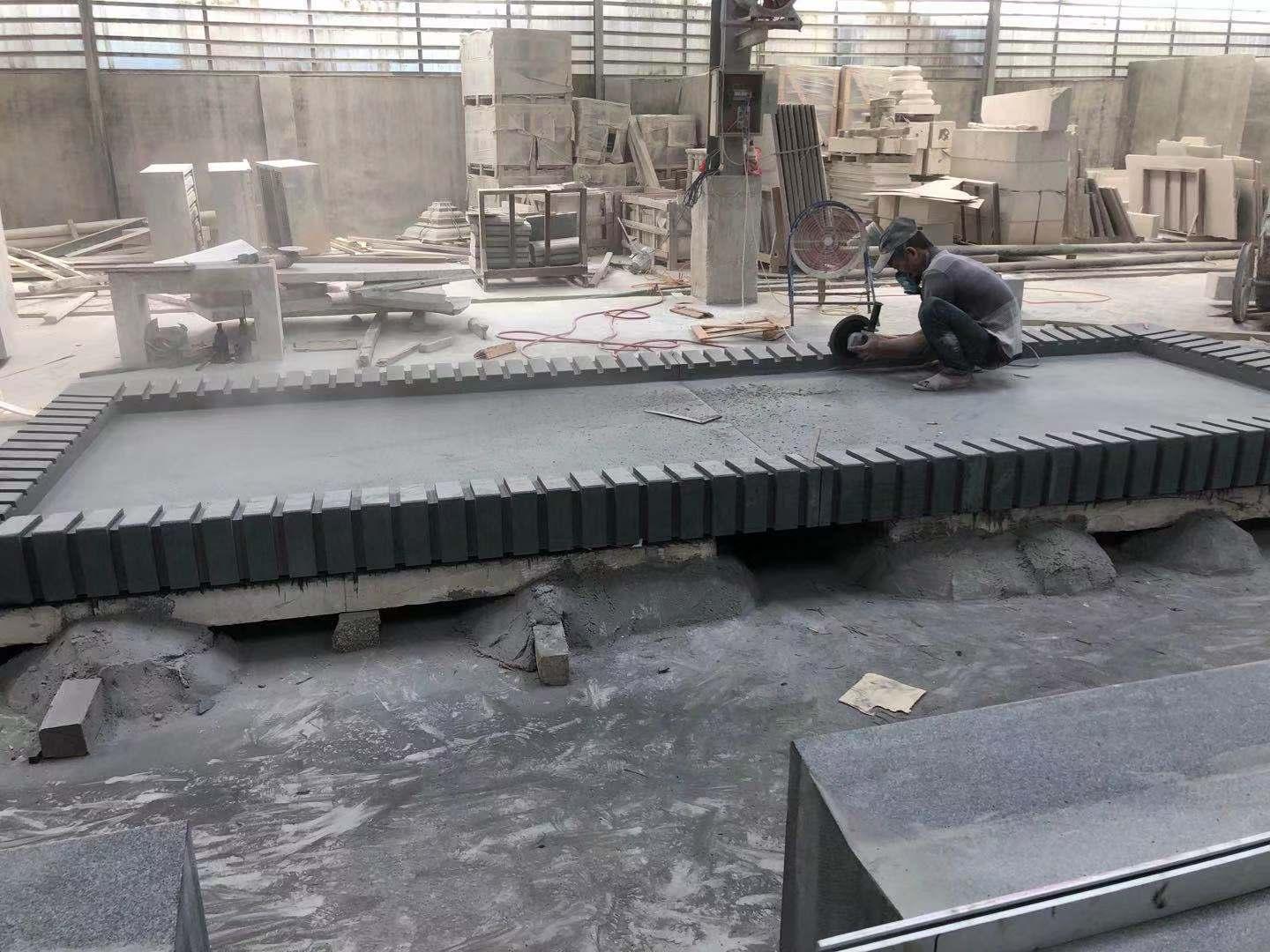 Your Quality, Our Priority: Natural Stone Quality Control — booth and natural stone display, photo 4