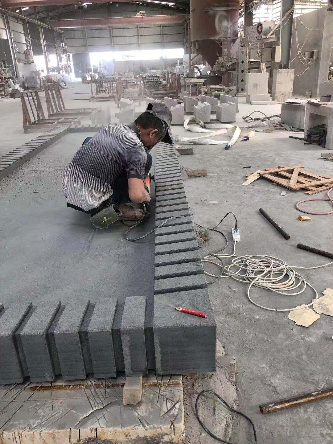 Your Quality, Our Priority: Natural Stone Quality Control — booth and natural stone display, photo 5