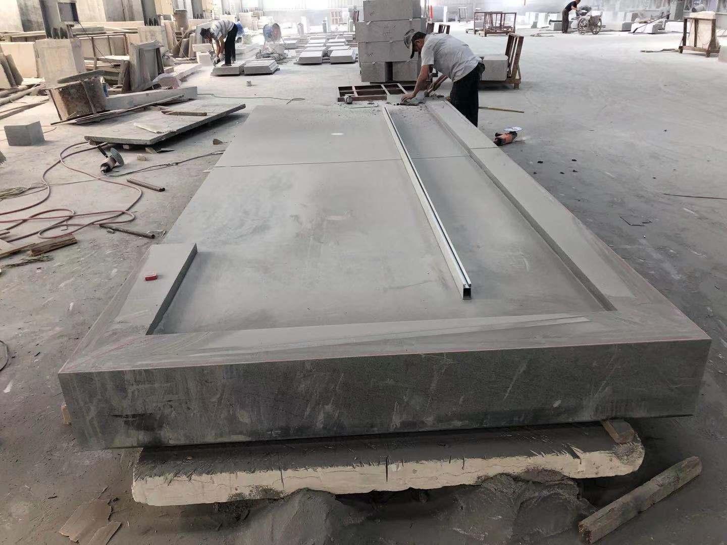 Your Quality, Our Priority: Natural Stone Quality Control — booth and natural stone display, photo 3