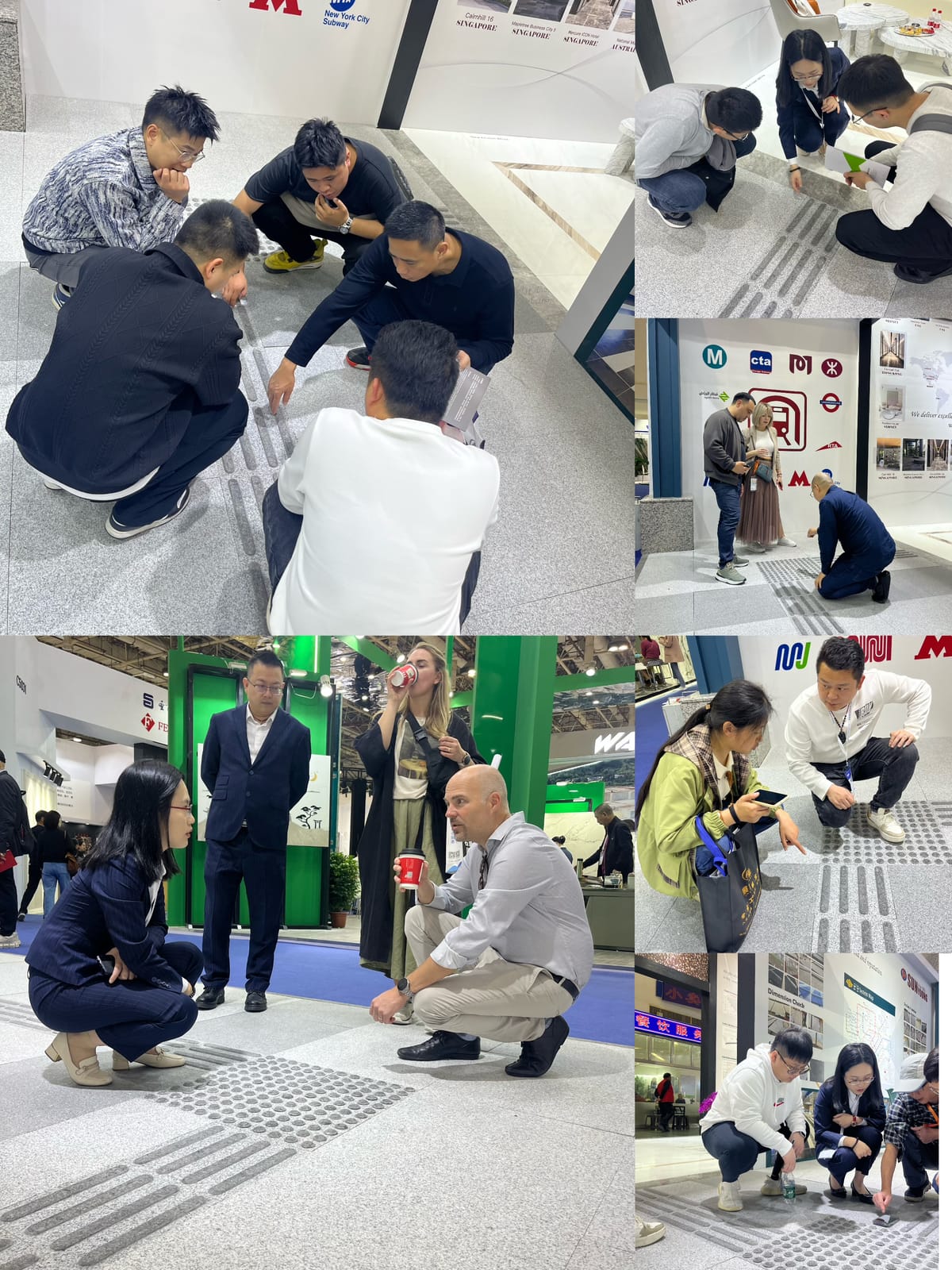 Sun Young Stone at the 24th Xiamen Stone Fair 2024 — booth and natural stone display, photo 7