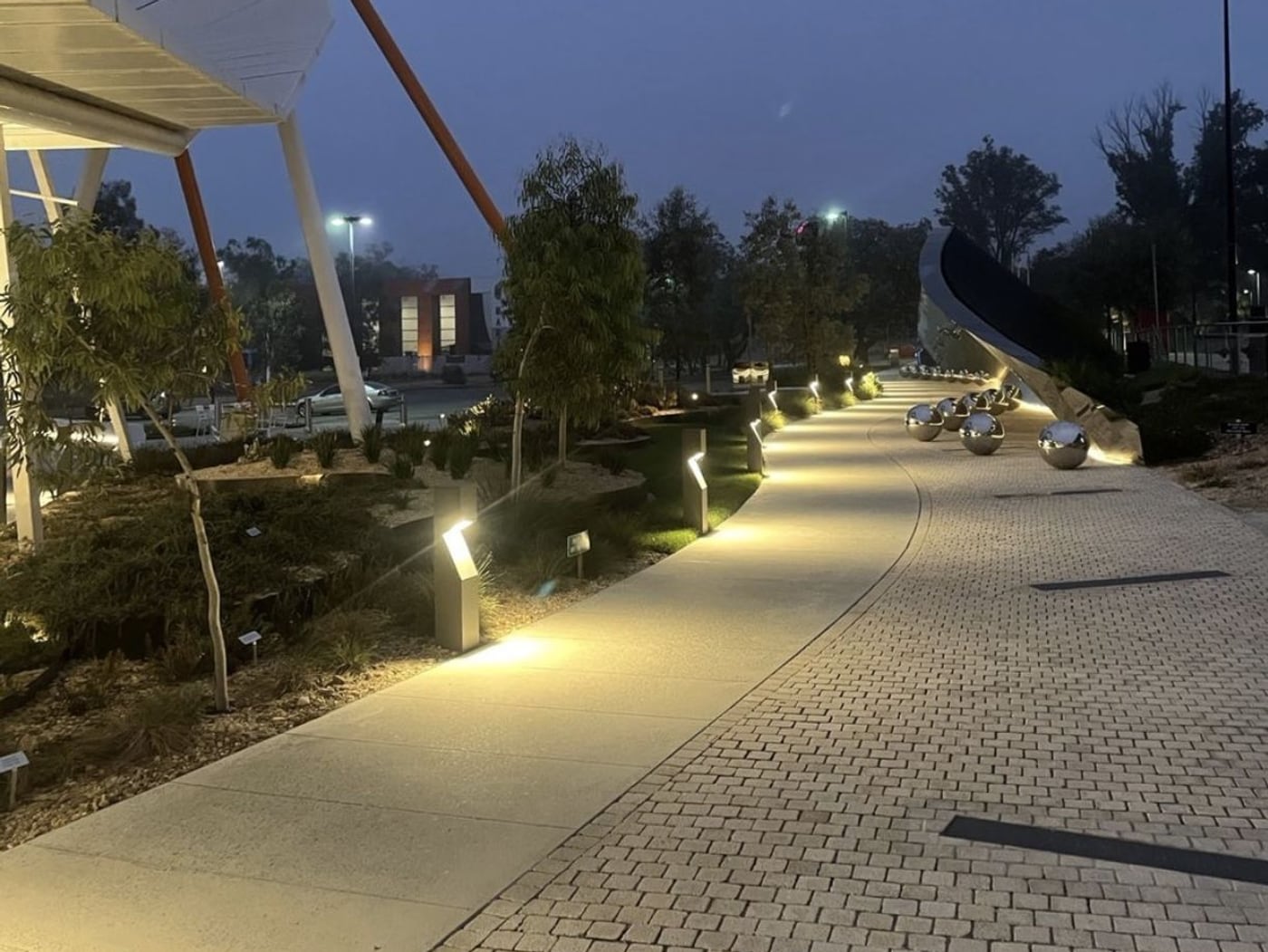 National Museum of Australia, Canberra, Australia — Grey Granite supplied and fabricated by Sun Young Stone (view 3)
