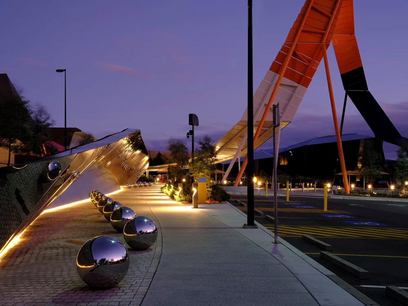 National Museum of Australia, Canberra, Australia — Grey Granite supplied and fabricated by Sun Young Stone (view 2)