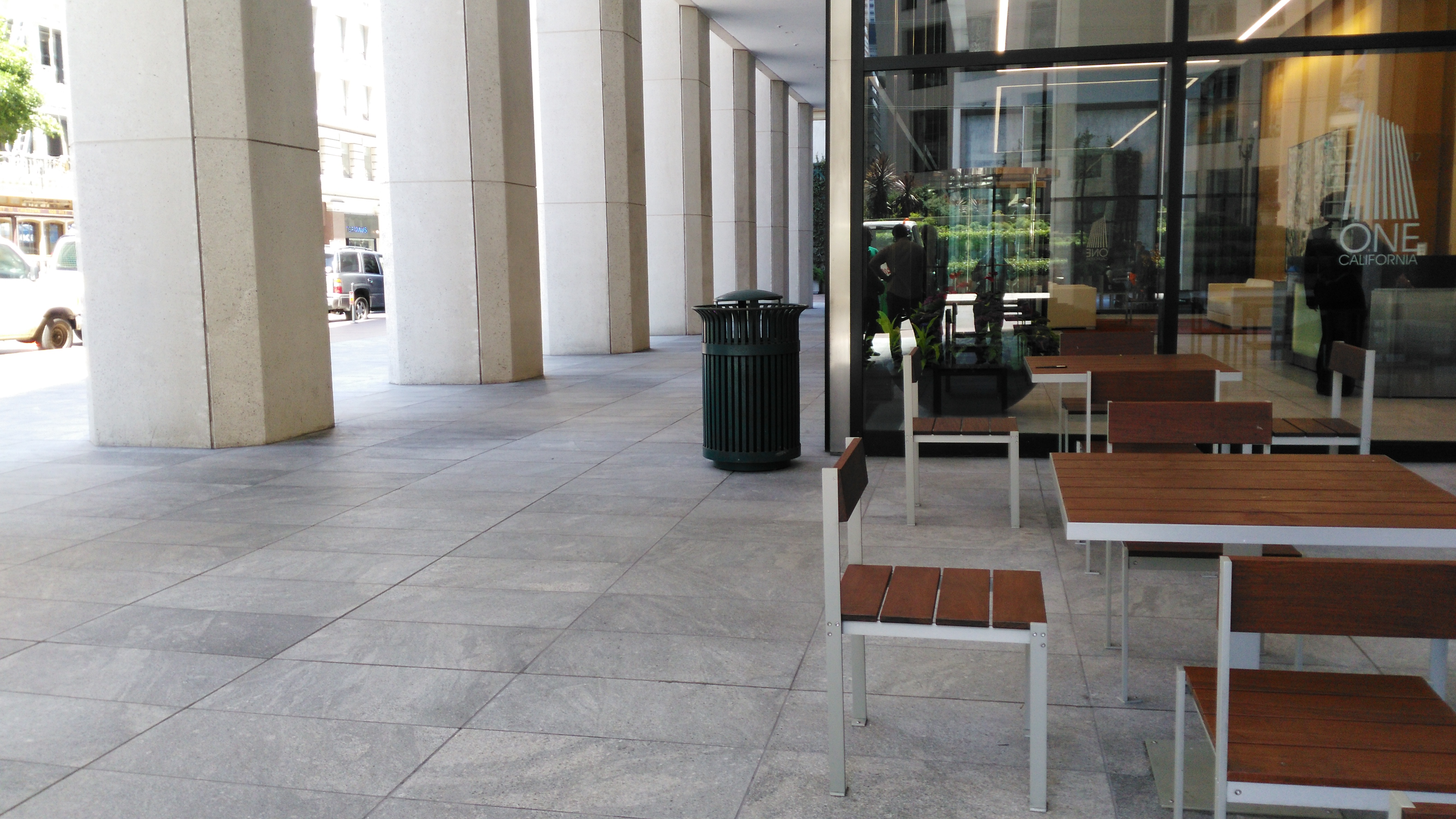 One California Street, San Francisco, USA — Grey Granite supplied and fabricated by Sun Young Stone (view 2)