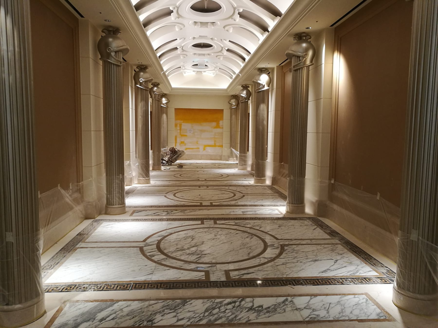 Incheon Casino natural stone installation in Incheon, South Korea