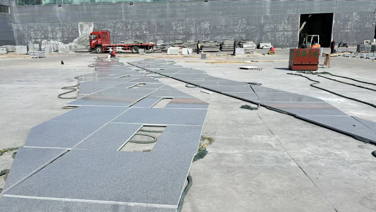 Royal Grey Granite (Medium Grey) full slab 5