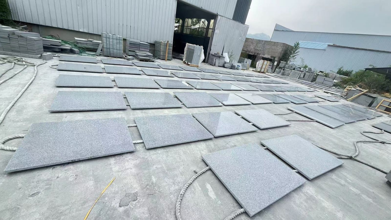 Royal Grey Granite (Medium Grey) full slab 6