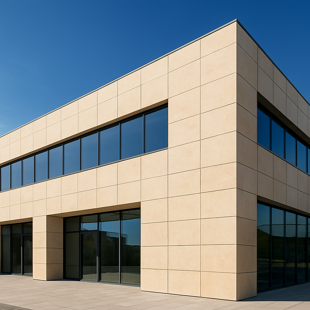 Façades & Exterior Cladding — natural stone application